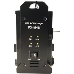 FXLion MINI 4-ch V-lock charger 16.8V/2A4