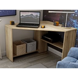 Hoekbureau RINOLA 80 cm sonoma eik