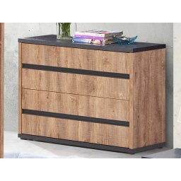 Commode ELMA 2 lades industriële eik