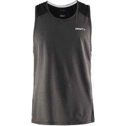 Craft Precise Racerback Maat XL - Heren (zwart gemêleerd)