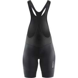 Craft Velo Bib Shorts W - Dames - S - Fietsbroek Zwart