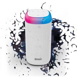 Hama Bluetoothluidspreker Bluetooth Box Shine 2.0 LED Xtra Bass 360ᵒ Sound spritzwassergeschützt
