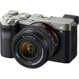 Sony Full-frame digitale camera ILCE-7CLS A7C met SEL2860 FE 28–60 mm F4–5,6, 24,2 MP, 4K video, 5-assige beeldstabilisatie