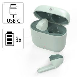 Hama Bluetooth-hoofdtelefoon Bluetooth®-hoofdtelefoon "Freedom light", in-ear, Earbuds spraakbesturing