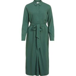 VILA - Maat 44 - VIMOROSE L/S LONG DRESS/SU -NOOS Dames Jurk