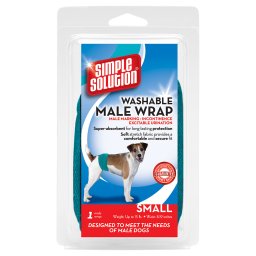 Simple Solution Wasbare Hondenluier - Maat S, 1 Stuk - wrap voor reuen