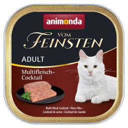 32x100g Adult Multi-Vleescocktail animonda Vom Feinsten Kattenvoer