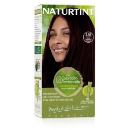Naturtint Permanente Haarkleuring 3.56 Intens Stralend Rood