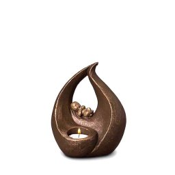 Kleine Keramische Art Urn Verlichte Tederheid (0.75 liter)