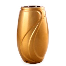 Kleine Bronzen Verbena Design Grafvaas