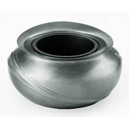 Verzonken Matzilveren Kamelia Design Grafvaas