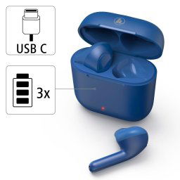 Hama Bluetooth-hoofdtelefoon Bluetooth®-hoofdtelefoon "Freedom light", in-ear, Earbuds spraakbesturing