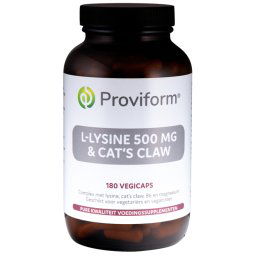 Proviform L-lysine 500 mg & cat's claw 180 Vegicaps