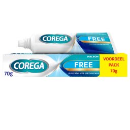 Corega Kleefcrème Free Voordeel Pack