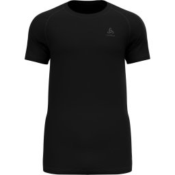 ODLO - Maat S - BL TOP Crew neck s/s ACTIVE F-DRY LIGHT - black - Mannen