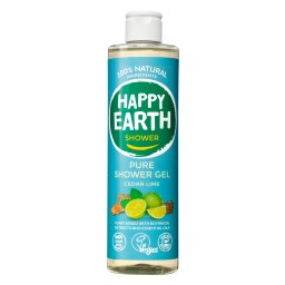 Happy Earth 100% Natural Shower Gel Cedar Lime