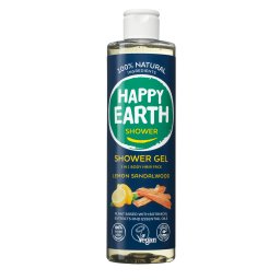 Happy Earth 100% Natural Shower Gel 3in1 Lemon Sandalwood