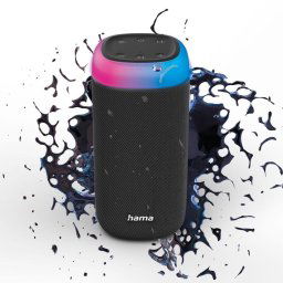 Hama Bluetoothluidspreker Bluetooth Box Shine 2.0 LED Xtra Bass 360ᵒ Sound spritzwassergeschützt