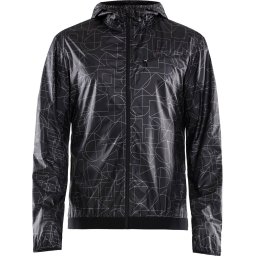 Craft Sportjas - Maat M - Mannen - zwart/wit