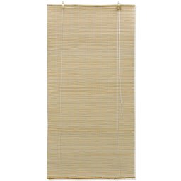 vidaXL Rolgordijn 140x160 cm bamboe naturel