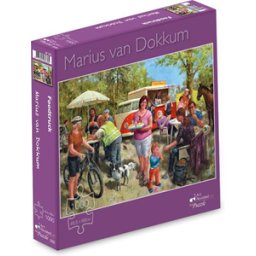 Marius van Dokkum - Foodtruck Puzzel (1000 stukjes)