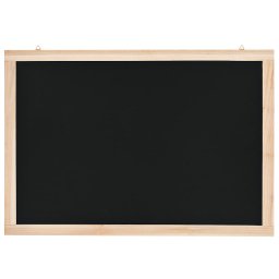 vidaXL Krijtbord voor aan de wand 40x60 cm cederhout