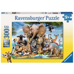 Afrikaanse Vrienden Puzzel (300 XXL stukjes)