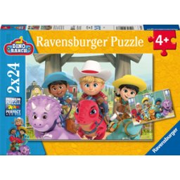Dino Ranch Puzzel (2x24 stukjes)