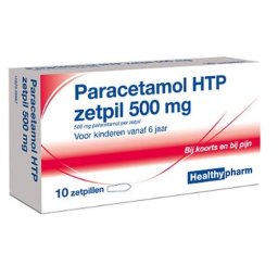 Healthypharm Paracetamol HTP Zetpil 500mg