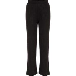 PIECES PCMOLLY PANTS NOOS Dames Broek - Maat S - Polyester - Viscose - Elastaan - Wide leg fit - Vro