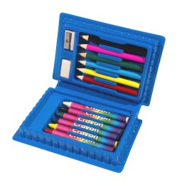 Clown Kinder Kleurkoffer 14-delig