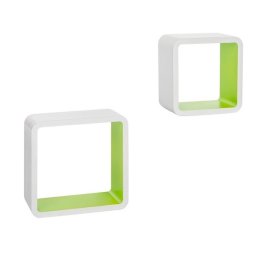 Practo Wandrek wit-groen , set van 2 stuks