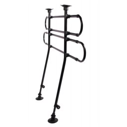 TRIXIE HONDENREK AUTO 2-DELIG ZWART 85-140X75-110 CM