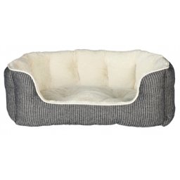 TRIXIE HONDENMAND DAVIN GRIJS / CREME 60X45 CM