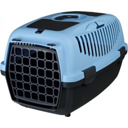 TRIXIE REISMAND CAPRI DONKERGRIJS / PASTELBLAUW 40X38X61 CM