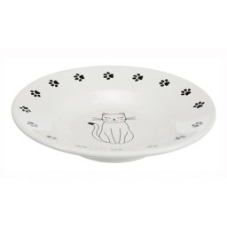 TRIXIE DRINKSCHOTEL VOOR KAT MET PLATTE NEUS 13 CM 4 ST