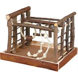 TRIXIE NATURAL LIVING VOGEL SPEELPLAATS 35X25X29 CM