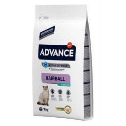 ADVANCE CAT STERILIZED HAIRBALL 10 KG