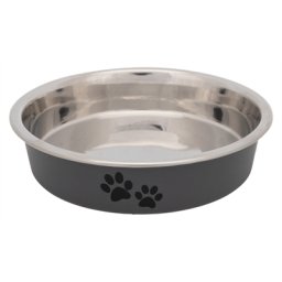 TRIXIE VOERBAK KAT RVS KORTE SNUIT ASSORTI 250 ML 13 CM 4 ST
