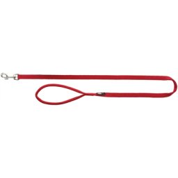 TRIXIE HONDENRIEM PREMIUM ROOD 100X2 CM
