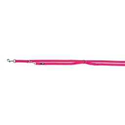 TRIXIE HONDENRIEM PREMIUM VERSTELBAAR FUCHSIA 200X2,5 CM