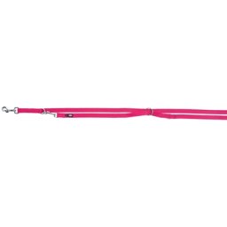 TRIXIE HONDENRIEM PREMIUM VERSTELBAAR FUCHSIA 200X1 CM