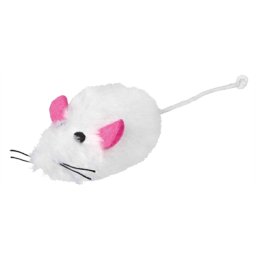 TRIXIE PLUCHE MUIZEN LANGHARIG ASSORTI 9 CM 48 ST