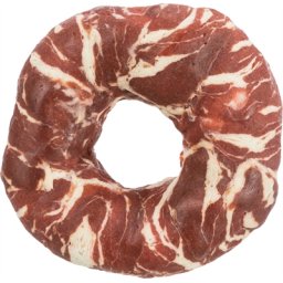 TRIXIE DENTA FUN MARBLED BEEF CHEWING RING 10 CM 100 ST