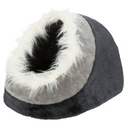 TRIXIE KATTENMAND IGLO MINOU DONKERGRIJS / LICHTGRIJS 35X26X41 CM