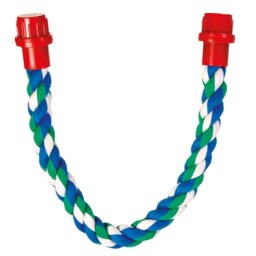 TRIXIE ZITSTOK TOUW FLEXIBEL MET SCHROEFBEVESTIGING 66X1,8CM 3ST