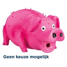 TRIXIE STEKELVARKEN MET DIERENSTEM LATEX ASSORTI 21CM 3ST