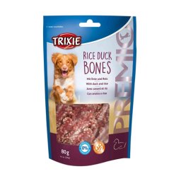 TRIXIE PREMIO RICE DUCK BONES 80 GR 6 ST