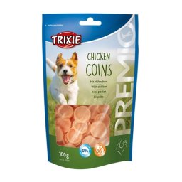 TRIXIE PREMIO CHICKEN COINS 100 GR 6ST