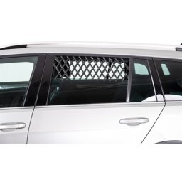 TRIXIE VENTILATIEROOSTER VOOR AUTO ZWART 30-110 CM 3 ST